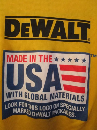 Dewalt tools made the - dewalt, usa
